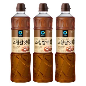 청정원 조청쌀엿, 700g, 3개
