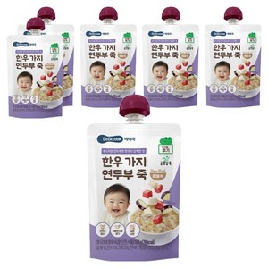 베베쿡 한우 가지 연두부죽 실온이유식 후기, 6개, 100g, 한우 + 가지 + 연두부 혼합맛