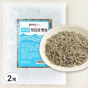 곰곰 국내산 볶음용 멸치, 200g, 2개