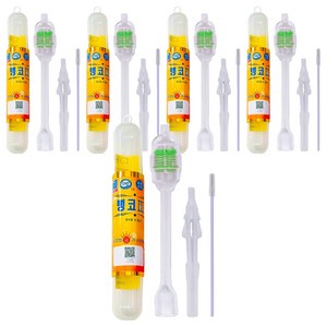 유아용 수동식 콧물흡입기, 뻥코III+, 5개