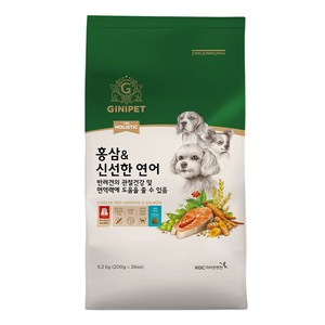 정관장지니펫 강아지 더홀리스틱 홍삼 앤 기능성 사료, 뼈/관절강화, 5.2kg, 1개 골드박스 특가