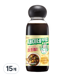 새미네부엌 계란 쇠고기 장조림소스, 300ml, 15개