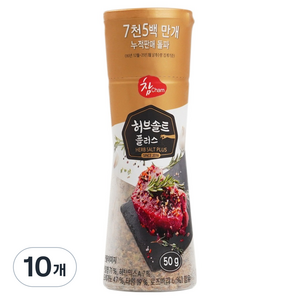 참 허브솔트 플러스, 50g, 10개