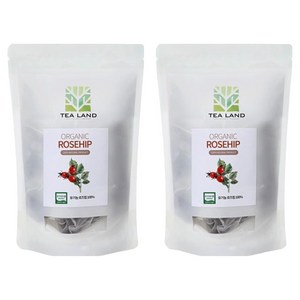 티랜드 유기농 로즈힙 티백, 1.5g, 20개입, 2개