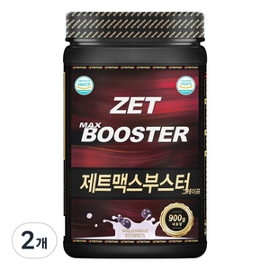 제트리션 제트 맥스 부스터 그레이프, 900g, 2개