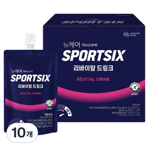 뉴케어스포식스 리바이탈 드링크 10p, 1L, 10개