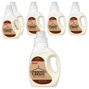 쉬슬러 홈드라이세제 본품, 650ml, 6개