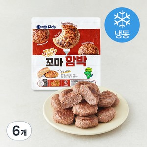베베쿡 바르게 만든 꼬마함박 (냉동), 350g, 6개