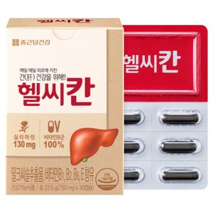 종근당건강 헬씨칸, 30정, 1개