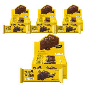 프로틴방앗간 하루단백바 제트 초코케이크맛, 40g, 48개