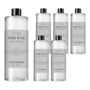 코코도르 디퓨저 리필, 양재동꽃시장, 500ml, 6개