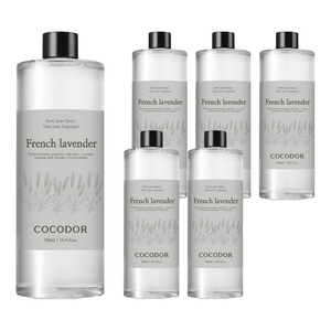코코도르 디퓨저 리필, 프렌치라벤더, 500ml, 6개