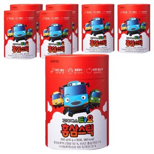 천지인 꼬마버스 타요 홍삼스틱, 600g, 7개