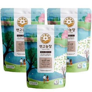 연고농장 생강차 삼각티백, 1g, 25개입, 3개