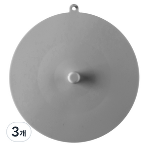플라이토 실리콘 쿠킹 다용도 덮개, 그레이, 3개