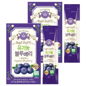 홀베리 통째로 갈아만든 유기농 블루베리, 20g, 20ml, 28개