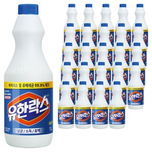 유한락스 레귤러, 1L, 25개