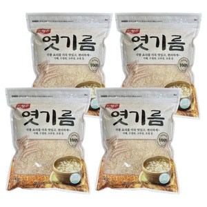 청은에프엔비 국산 엿기름가루, 1kg, 4개