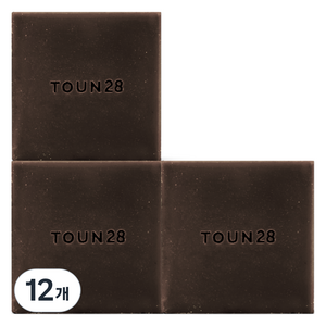 톤28 S18 다시마 탈모 증상 완화 기능성 샴푸바, 110g, 12개