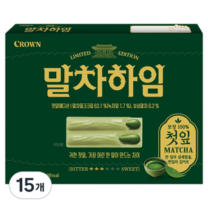 크라운 말차하임 첫잎 에디션, 284g, 15개
