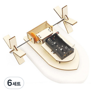 티처스 STEAM 전동 더블 휠 수상보트 F-31, 6세트