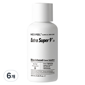 메디필 엑스트라 슈퍼 9 플러스 2.0 필링 토너, 250ml, 6개