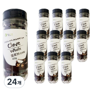 이슬나라 클로브 정향홀, 45g, 24개