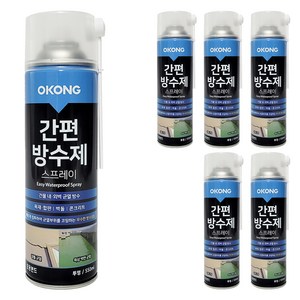 오공 간편 방수제 스프레이, 6개