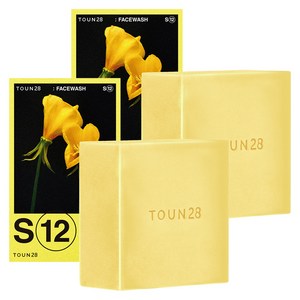 톤28 S12 달맞이꽃 오일 클렌징 비누, 85g, 2개