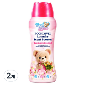 푸러블 향기부스터 핑크 플라워, 500g, 2개