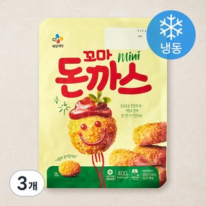 CJ제일제당 꼬마 돈까스 (냉동), 400g, 3개