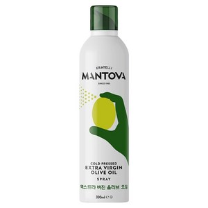 만토바 엑스트라 버진 올리브오일 스프레이, 330ml, 1개