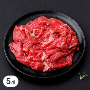 전통참한우 1등급 불고기용 (냉장), 300g, 5개