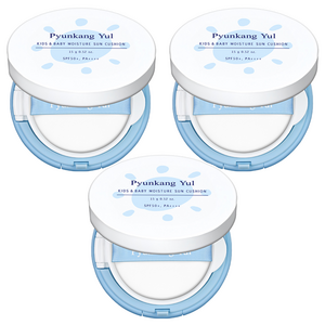 편강율 키즈 앤 베이비 모이스처 선쿠션 SPF50+ PA++++, 15g, 3개
