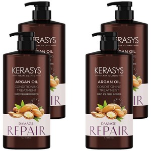 케라시스 아르간 오일 헤어 트리트먼트, 1L, 4개