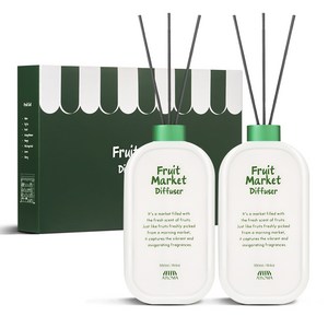 에이로마 후르츠마켓 디퓨저 선물세트 550ml, 핑크제스트, 1개
