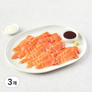 동원 노르웨이 두툼한 생연어회, 200g, 3개