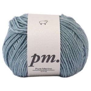 브랜드얀 퓨어메리노 Pure Merino 100 메리노울 50g, 06 스카이미스트, 1개