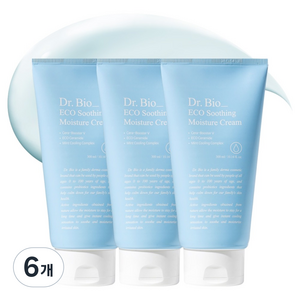 닥터바이오 에코 수딩 수분 크림, 300ml, 6개