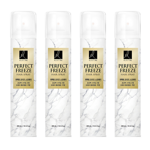 엘라스틴 퍼펙트 프리즈 헤어스프레이 플로럴, 300ml, 4개