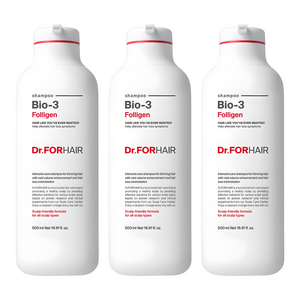 닥터포헤어 폴리젠 바이오3 샴푸, 500ml, 3개