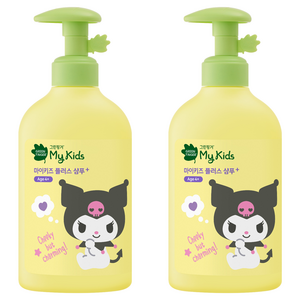 그린핑거 산리오 마이키즈 플러스 샴푸 복숭아향, 320ml, 2개