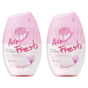 에어후레쉬 크리스탈워터 실내용 대용량 방향제, 400ml, 2개, 부케향