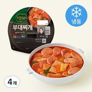 비비고 해동없이 바로 툭 윤주모셰프 부대찌개 (냉동), 200g, 4개