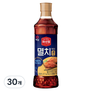 하선정 국산 멸치액젓 골드, 400g, 30개