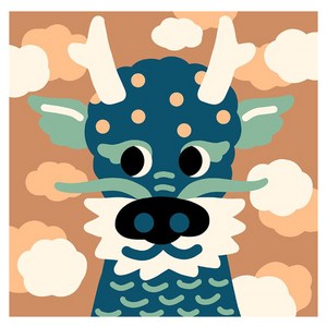 아트조이 DIY 명화그리기 20 x 20 cm, 행운을가져오는청룡C, 1개