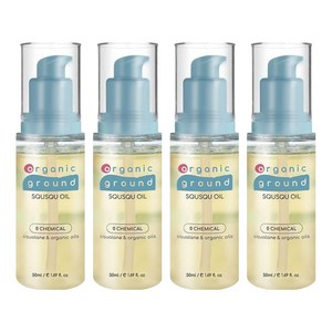 오가닉그라운드 스쿠스쿠오일, 50ml, 4개