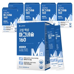 서울대위바이옴 고업 액상 마그네슘 160 30p, 600ml, 6개