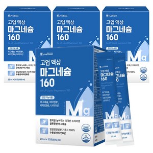 서울대위바이옴 고업 액상 마그네슘 160 30p, 600ml, 4개