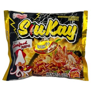 에이스쿡 SIUKAY 베트남 해물맛 매운라면 127g, 24개 골드박스 특가